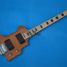 Большой Джон безголовая электрогитара с ольховым корпусом и кленовым грифом из натурального F-1923