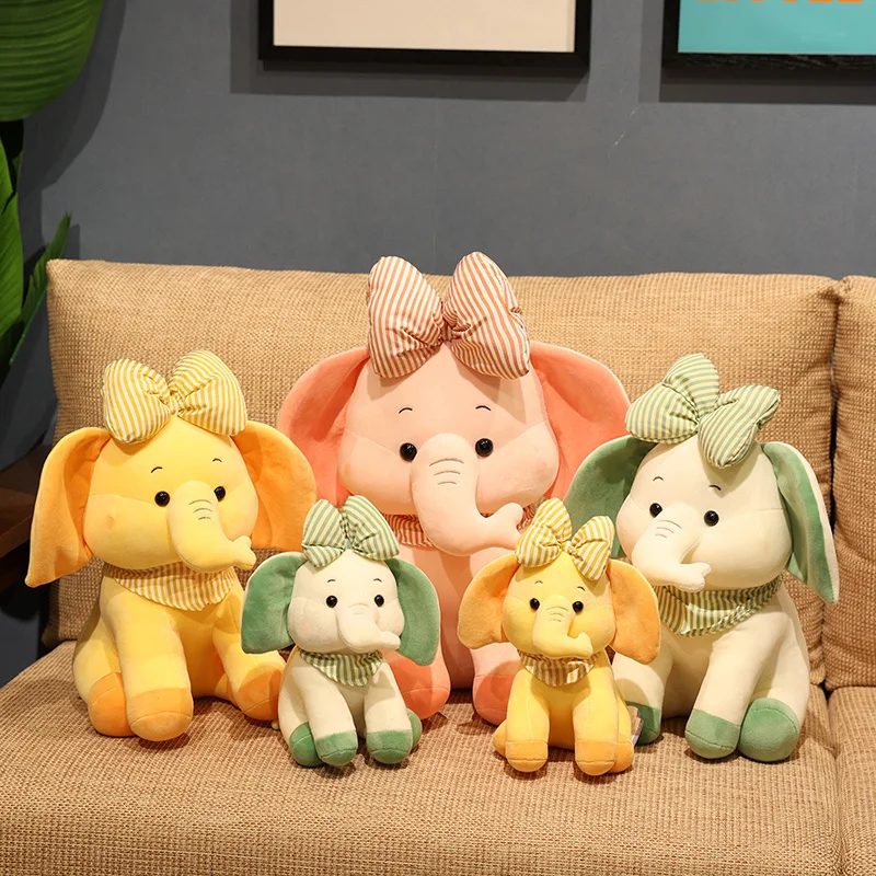 

Милая плюшевая игрушка в виде слона, 25-45 см