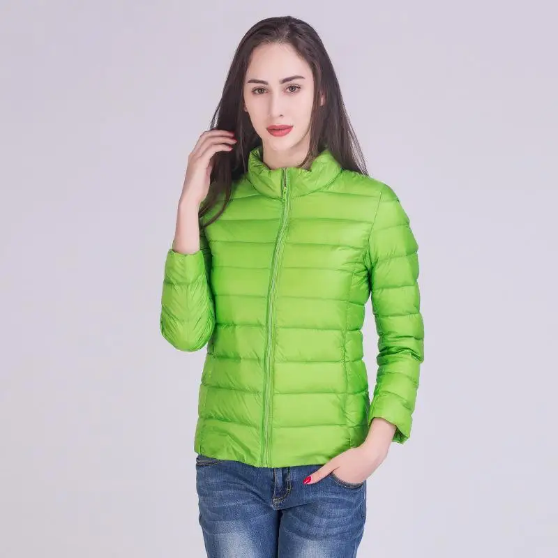 Duck Down Jacket For Men&women Winter Warm Coat Down Full Sleeve Solid Snow-outwear Lightweight Coat Outdoor PLUS SIZE - Цвет: Women 11