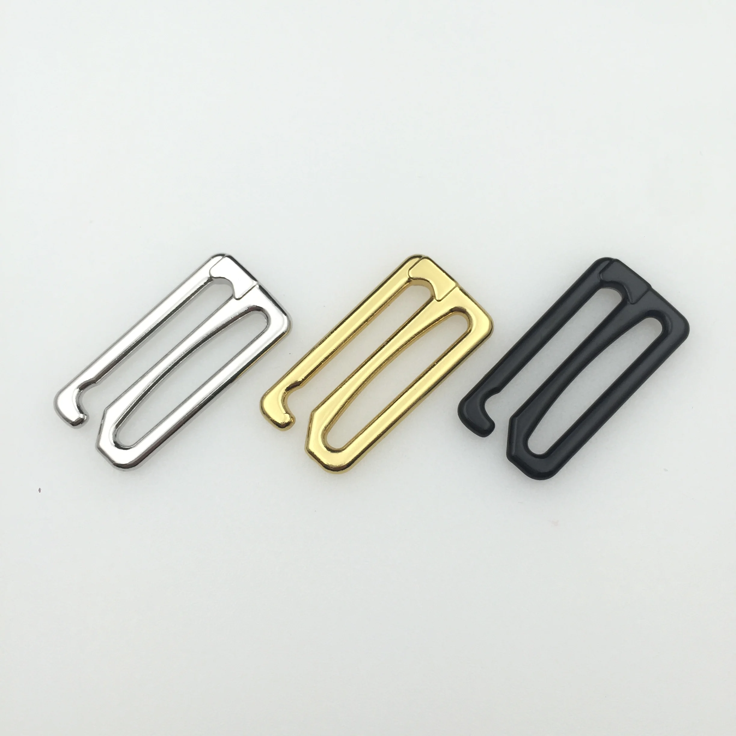 Free shipping zinc alloy 25mm garment accessory bra hooks back hook bra