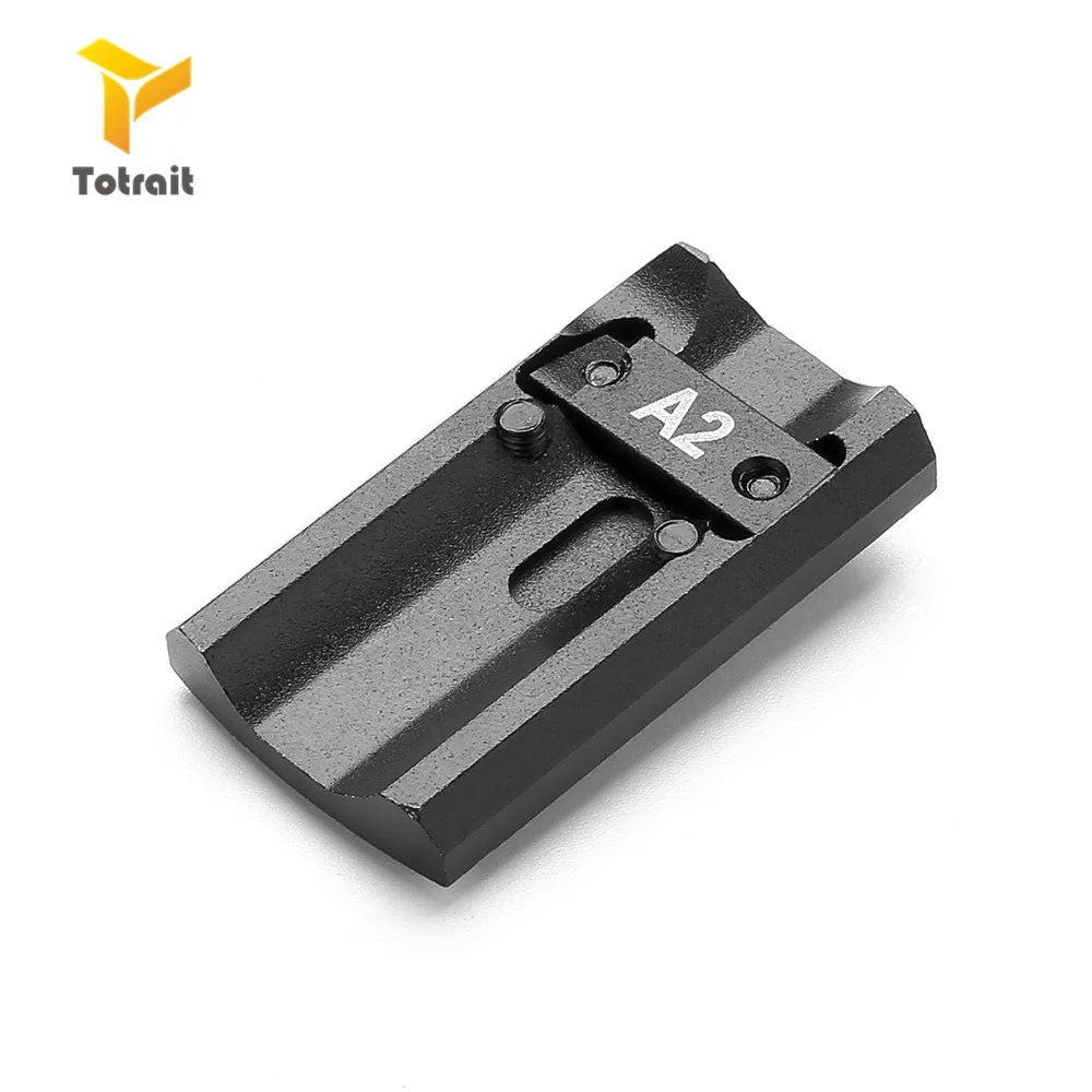 

TOtrait Hunting Glock 17 19 22 1911 Pistol Accessories Micro Reflex Red Dot Sight Pistol Mount Base Adapter USP Springfield XD