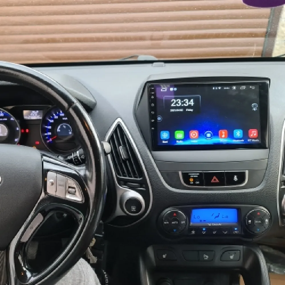 Android 11 6 + 128 ГБ для Hyundai Tucson 2 ix35 2009 - 2015 IPS HD экран радио Автомобильный мультимедийный