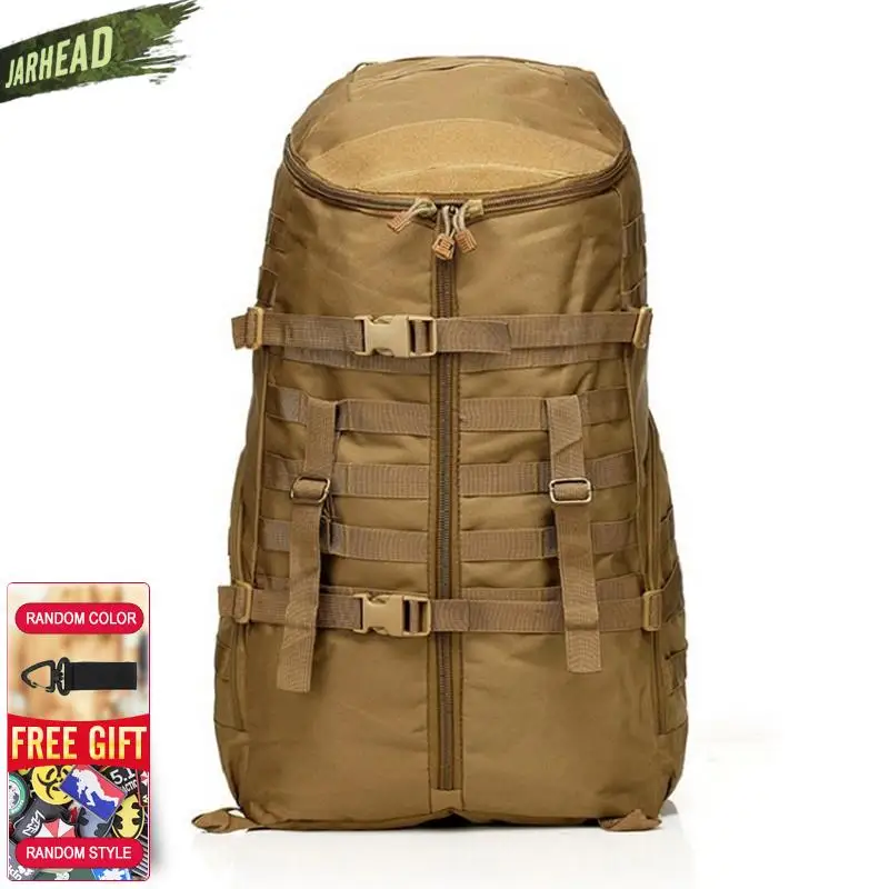 Big!! 55L Military Tactical Assault Backpack Outdoor Camping Walking Riding Large Backpack Multifunction Hiking Sport Rucksack