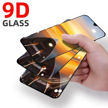 

9D Full Cover Tempered Glass For Infinix Hot 8 9 Hot8 Hot9 7 Lite S5 Pro S4 Smart 4C X650 X656 Screen Protector Protective Glass