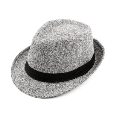 SILOQIN Тренд Осень Зима федоры для мужчин и женщин модный бренд Sombrero Панамы Досуг вечерние джентльмен женская шляпа Кепка - Цвет: Light Gray