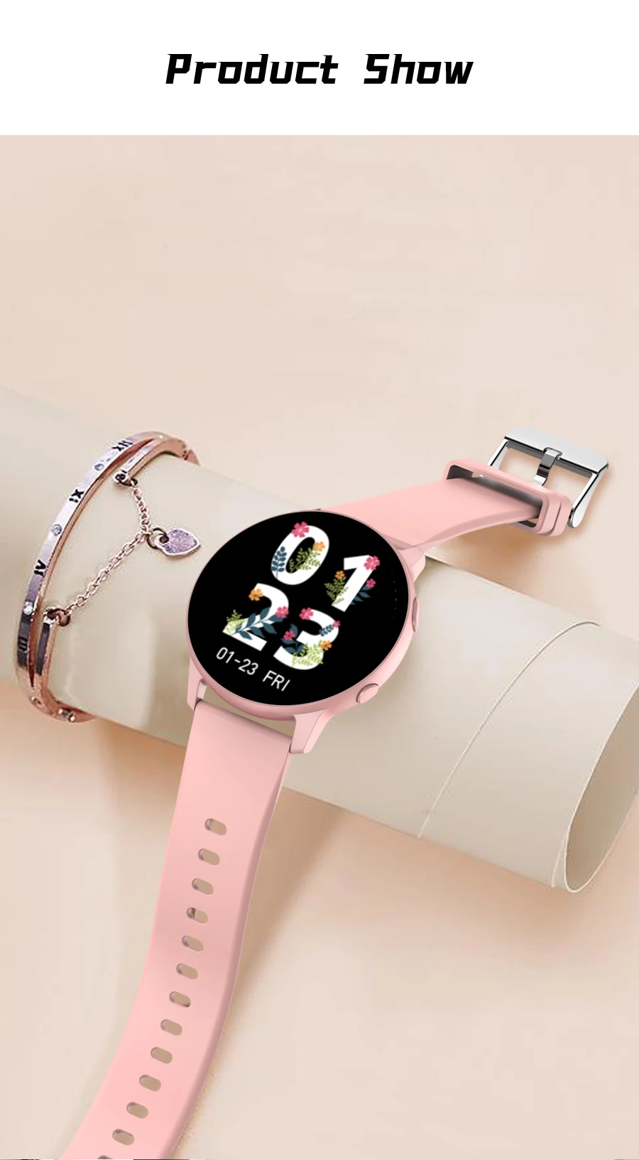 2022 New Smart Watch Men Full Touch IP68 Waterproof Sport Fitness Bracelet Heart Rate Sleep Monitor Smartwatch Women for Xiaomi