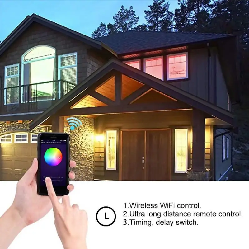 Durable Ceiling Lights Classic Delicate 60W 85-265V Modern Smart Bluetooth LED Light Bedroom Lamps Smart Ceiling Lamp