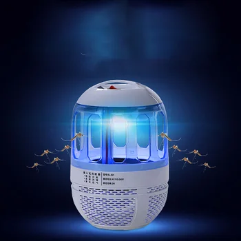 

Night Light Bug UV Mosquito Killer Lamp Led Portable Suction Type Electric Repeller USB Charging Fly Trap Removable Insect