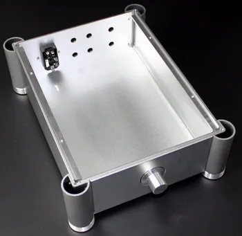 

Size D310 W230 H90 All Aluminum Power Amplifier Case Tube Preamp Case Chassis DIY Aluminum Box WA26