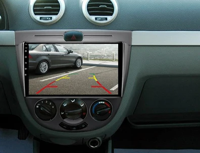 Автомобильная магнитола со встроенным gps Wifi фронтальная камера карта для Chevrolet Lacetti салон автоматический AC 2004-2007 10,1 дюймов Android 8,1