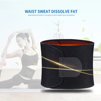 

Waist Tummy Trimmer Slimming Sweat Belt Fat Burner Body Shaper Wrap Band Weight Loss Burn Exercise quemador posture corrector