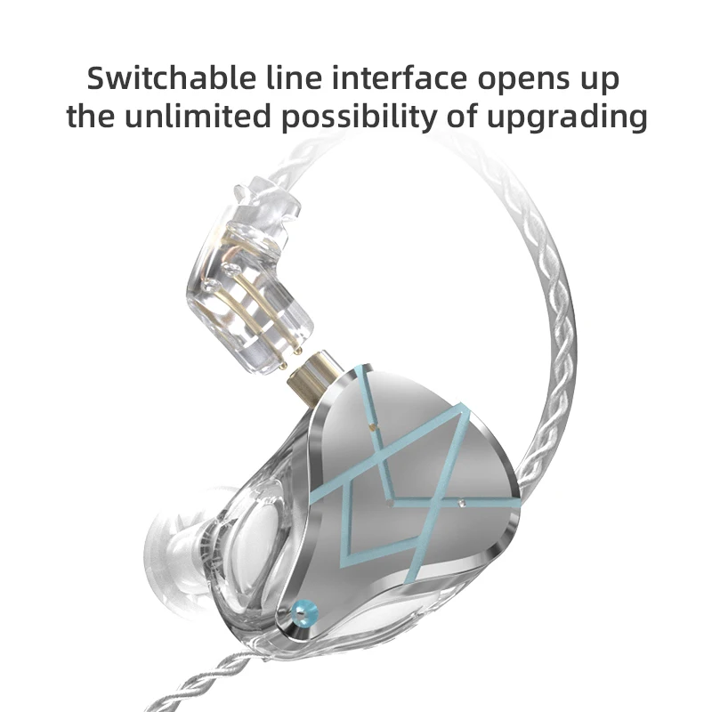 AK KZ ASX 20BA Balanced Armature Noise Cancelling