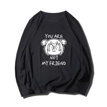 

2019 POP TEAM EPIC T-shirt Japanese Anime T Shirts Fashion Cotton long Sleeve Tees tops