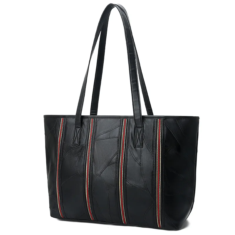 

Leather shoulder leather sheepskin handbag brand fashionable handbag woman bucket quality designer messenger bag bag woman