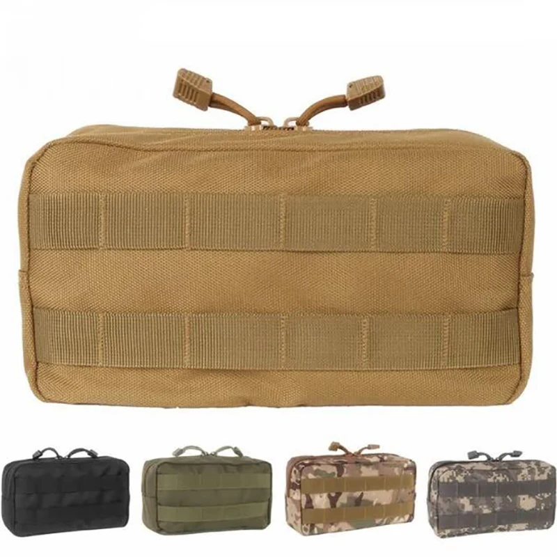 Molle Belt Pouch Bag Magazine Waterproof Waist Pack Carrier Cell Phone Case For Backpack & Vest