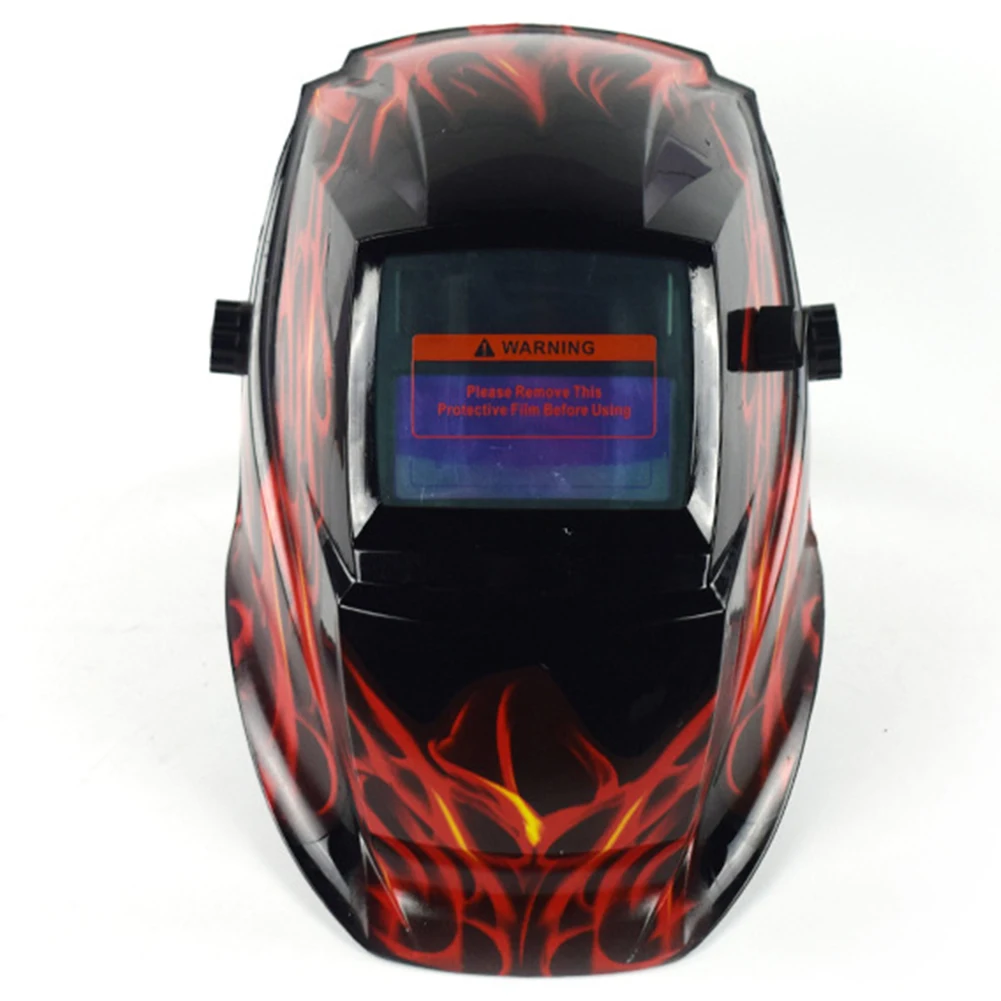 

Grinding Breathable Auto Darkening Cap Rechangeable Battery Solar Power Hood Helmet Flame Welding Mask