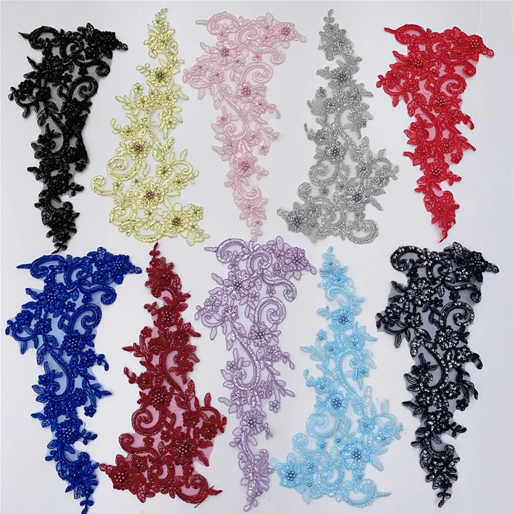 Lace Patch 1 Piece 40*14cm lace ribbon,lace fabric,lace sewing accessories,lace sewing supplies,lace garment accessories,sewing patches