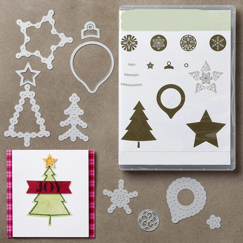 

Merry Christmas Star Metal Cutting Dies and stamps for scrapbooking Paper Cards Embossing Decorative Craft Stamps and Die Sets