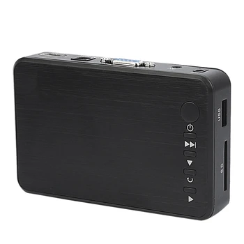 

AMS-HDMI Hard Disk Player Portable 1080P Full HD Media Player USB2.0 SD Card Player(EU Plug)