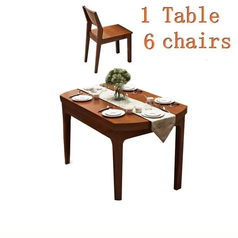Mueble Dinning Eettafel Salle A Manger современный тафель таволо деревянный стол Comedor Bureau Mesa De Jantar обеденный стол - Цвет: Version S