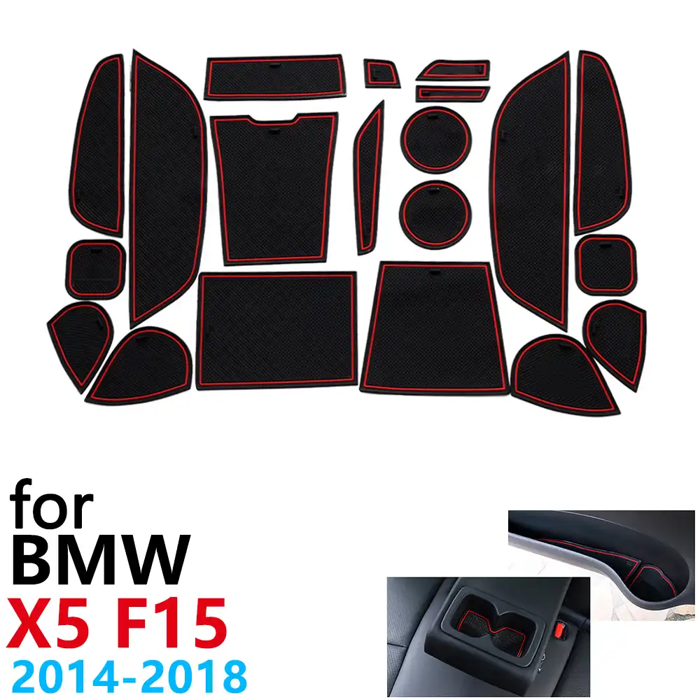 抗スリップゴムカップクッションドア溝 Bmw X5 F15 X5m M パワー 14 18 アクセサリー車のステッカーマット電話 17 車のステッカー Aliexpress