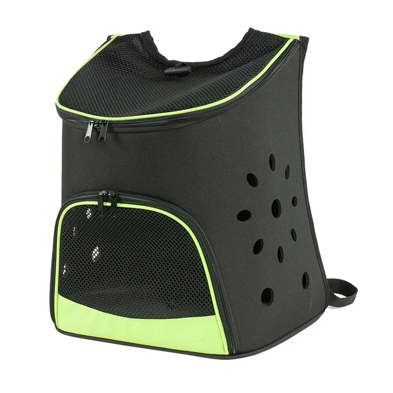 BLACK AND GREEN IPAW M4Pet портативный рюкзак-переноска для маленьких собак кошек дышащая сетка Eva материал для щенков для путешествий, пеших прогулок - Цвет: BLACK AND GREEN