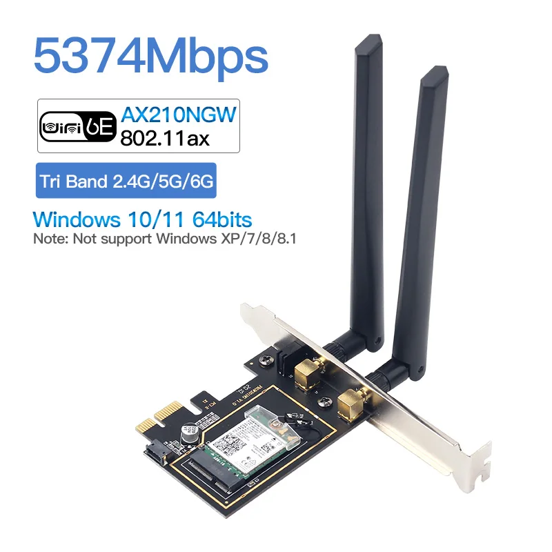 FV-AX3000 wifi6 intel ax200 banda dupla 2.4g