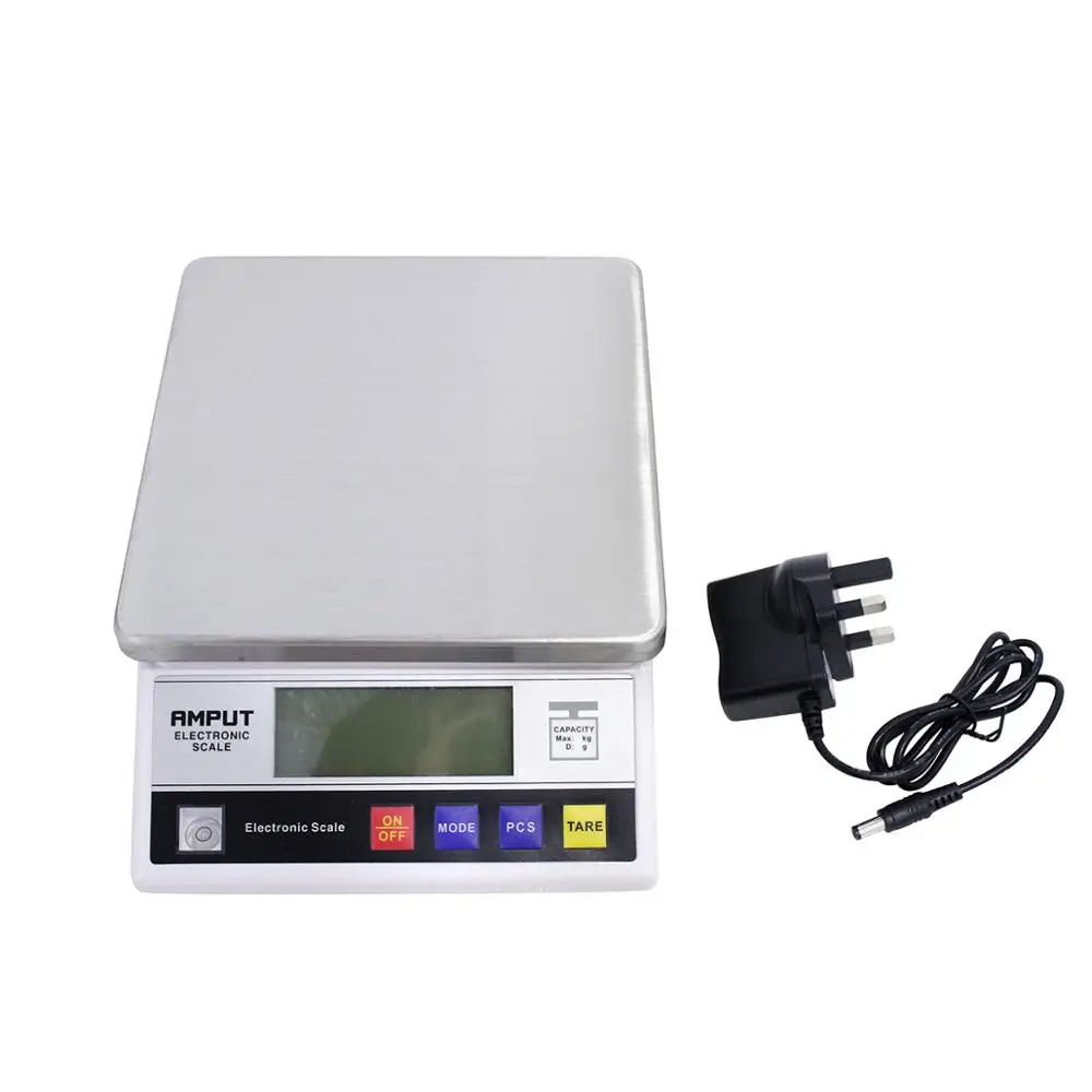 1pc 7.5kg x 0.1g Digital Precision Industrial Weighing Scale Balance w Counting Table Top Electronic Laboratory | Инструменты