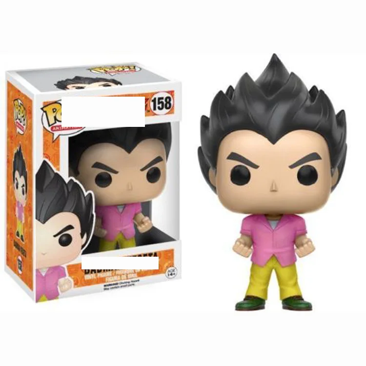 Фигурки героев фильмов FUNKO POP Dragon Ball Z Badmen Vegeta #158 коллекционная виниловая кукла 2020