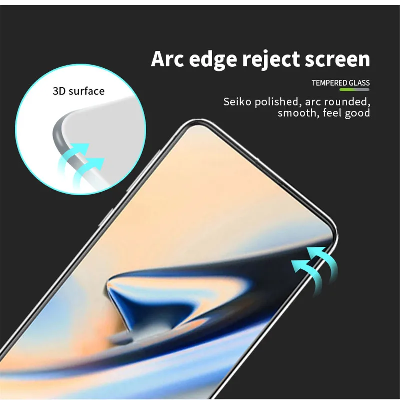 MOFi для OnePlus 7 Pro закаленное стекло 3D полное покрытие Защита экрана для OnePlus 7 профессиональная защитная пленка для OnePlus 7T Pro