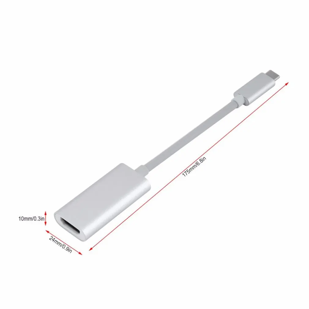 4k Ultra HD USB 3,1 USB-C type C к HDMI HDMI-A F-адаптер HDTV ключ Кабельный адаптер-переходник для MacBook для Lumia950XL