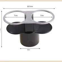 Двойное отверстие автомобильный держатель чашки/напиток кофе Авто универсальные аксессуары для Honda Everus ясность Civic Accord Urban