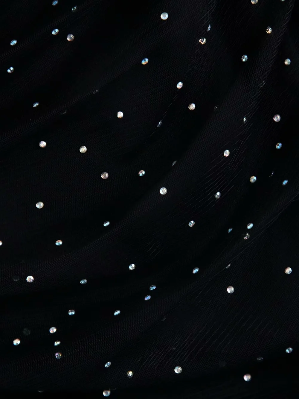Модная женская Ювелирная имитация аппликации асимметричное платье Дамское косая полупрозрачная рукав облегающее Мини сексуальное платье
