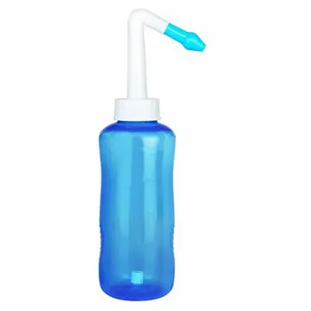 

Adults Nasal Rinse Nasal Washing Device 500Ml Manual Valve Allergic Rhinitis Nasal Rinse Pot Nasal Irrigation Cleaning