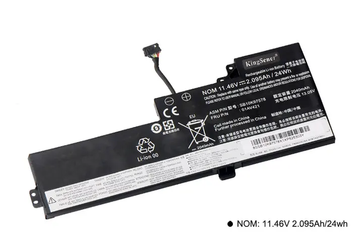 KingSener ноутбука Батарея для lenovo ThinkPad T470 T480 A475 A285 серии 01AV419 01AV420 01AV421 01AV489 SB10K97576 SB10K97578