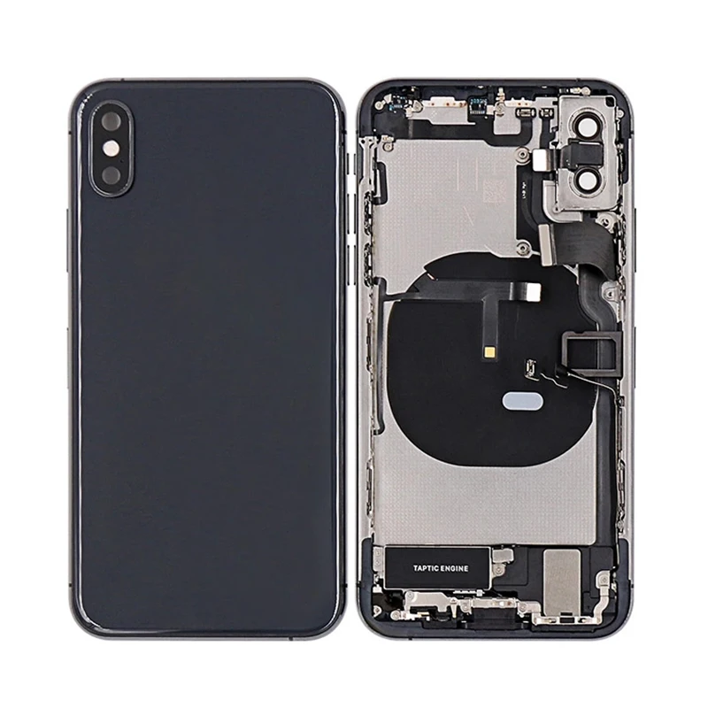 Полный комплект Задняя крышка батареи для iphone XS полный корпус