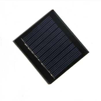 

5PCS 5V 60MA Solar Cell Polycrystalline DIY Solar Panel Charger For 3.7V Battery Light Study Toy 53*60MM Free Shipping