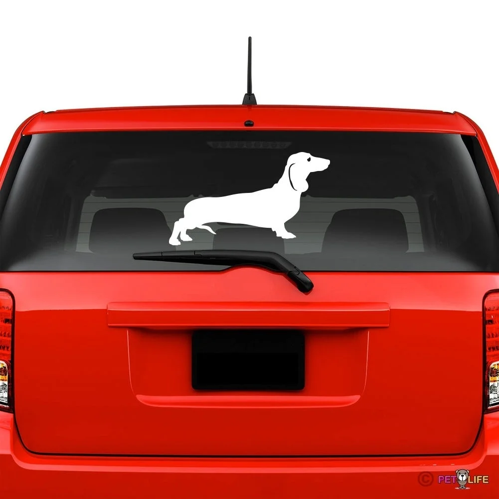 

For Dachshund Windshield Sticker Vinyl Auto Window wiener dog car decals