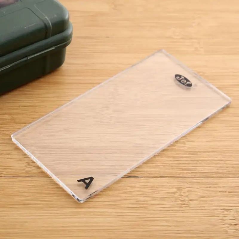 Прозрачный акриловый коврик для резки пластины для DIY тиснения резки