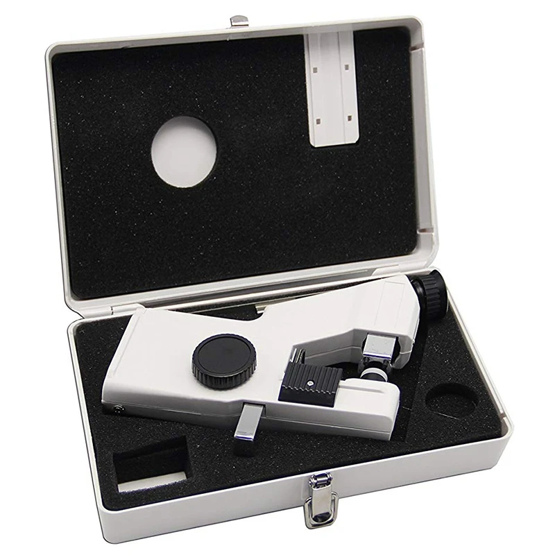 Портативный Lensmeter портативный Focimeter оптический Lensometer AA Питание от батареи