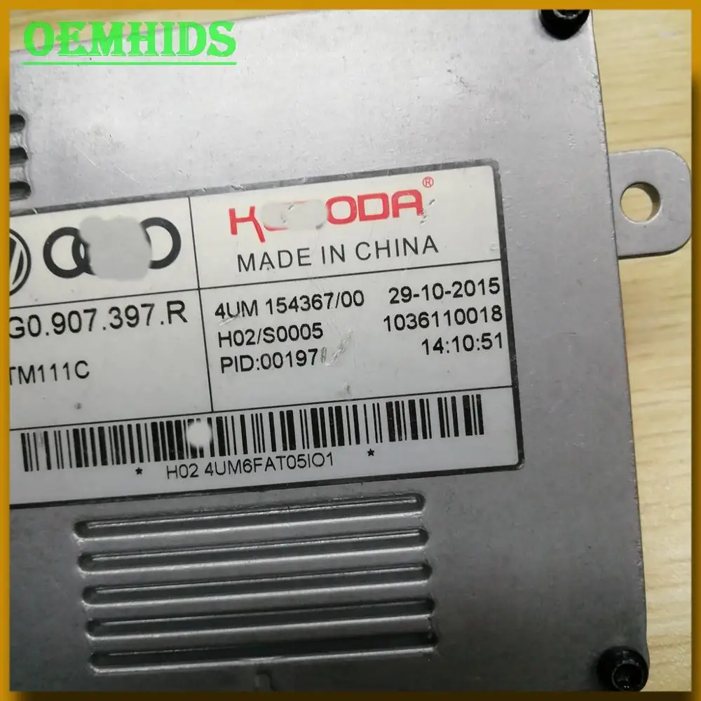 4G0907397R H02 S0005 OEM светодиодный модуль DRL LightT 1 шт. б/у Оригинальный оригинальный блок