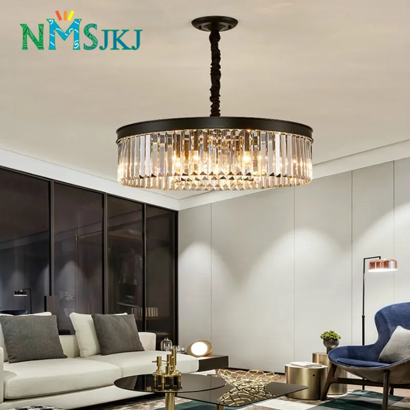 Декоративный современный круглый высококачественный Хрустальный подвесной