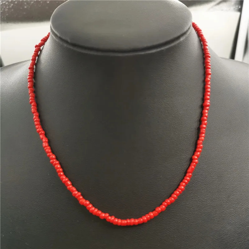 JCYMONG New Design 3MM Beads 17 Style 40CM Necklace For Women Fashion Gold Color Link Chian Long Necklace Choker Necklace