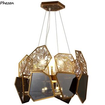 

Neo-classical chandeliers living room lamps modern creative restaurant cafe villa art crystal chandeliers