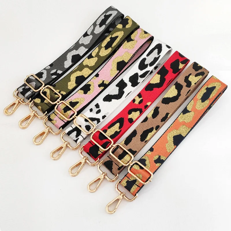 

Women Color Webbing Bag Accessories Wide 3.8Cm Shoulder Strap Adjustable One-Shoulder Messenger Female Strap Belt
