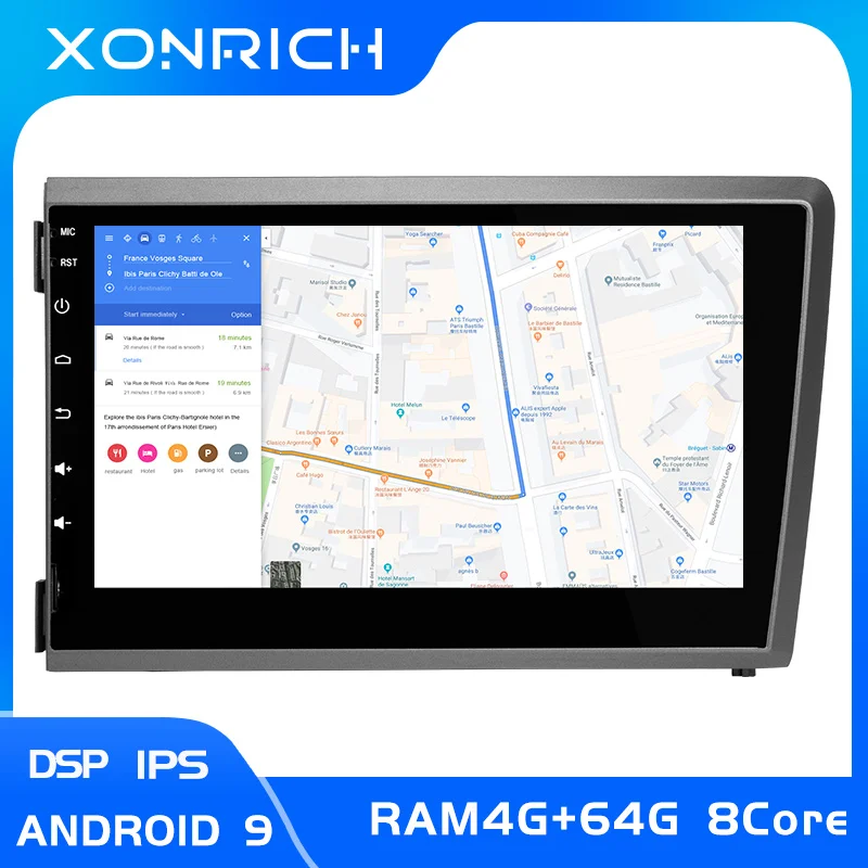 Ips DSP 2 Din Android 9,0 автомобильный dvd-плеер для VOLVO S60 V70 XC70 XC90 2000 2001 2002 2003 2004 Мультимедиа gps Радио Навигация 4 Гб