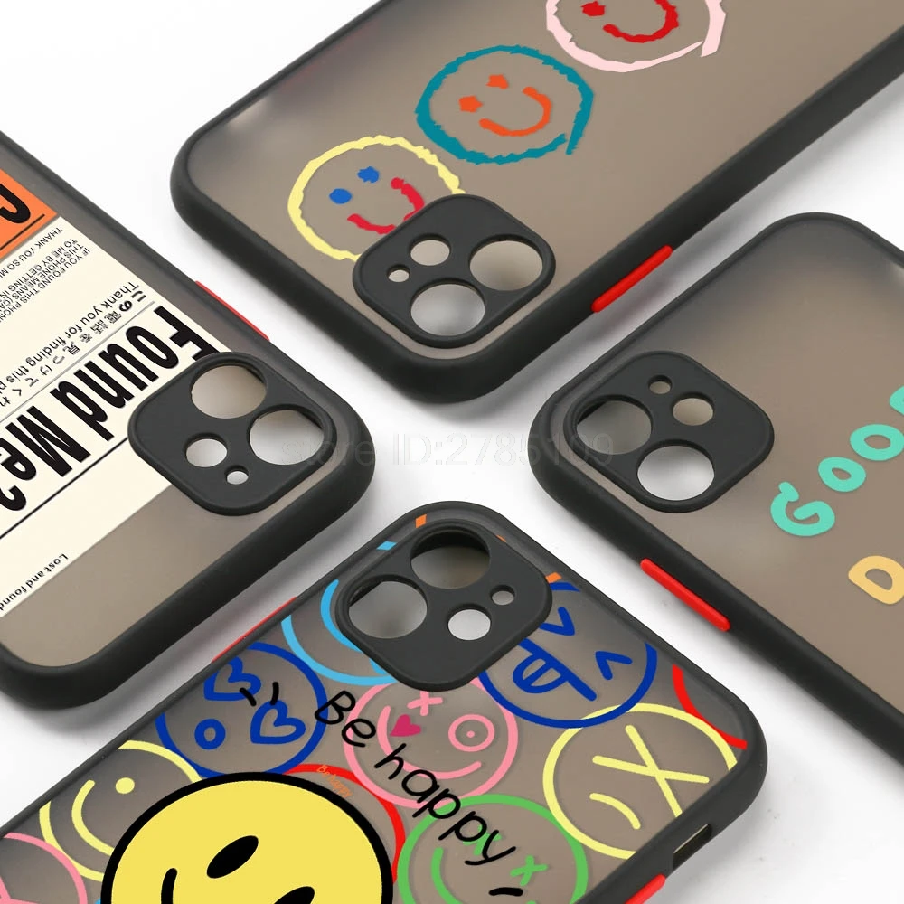 Case For Samsung Galaxy S20 FE Case S21 Ultra S10 Plus S20 M31 Note 9 10 Plus A32 A51 A52 A72 A71 A50 A52S 5G Cover Matte Bumper