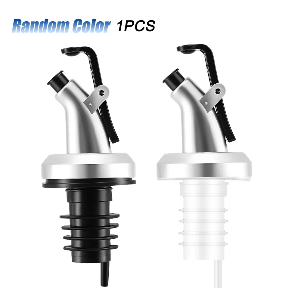 

Oil Bottle Stopper Sprayer Liquor Dispenser Wine Pourers Flip Top Beer Bottle Cap Stopper Leak Proof Pourer Kitchen Color Random