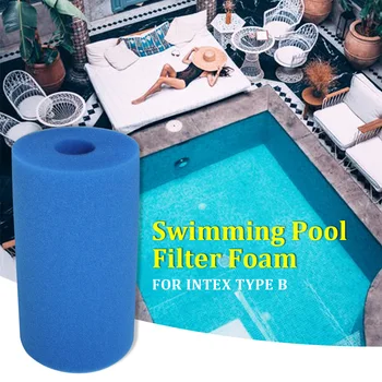 

Practical Spa Replacement Parts Swimming Hot Tubs Reusable Cleaning Tool Column Pool Filter Foam Washable For Intex Type B