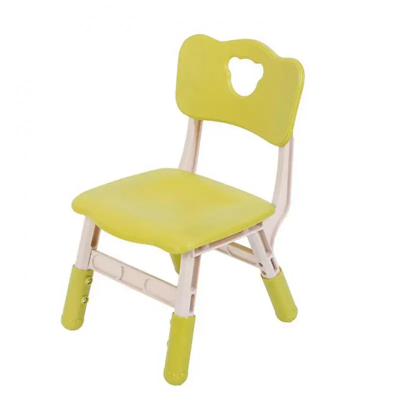 

Children's Dining Chair Kindergarten Chair Adjustable Learning Chair Baby's Home Chair Plastic Backrest Chair Thicker Lifting Ch